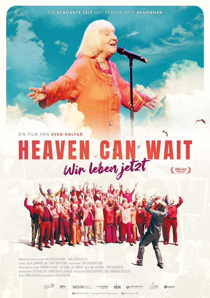 Mit „Heaven can wait" erzählt Hamburger Filmemacher Sven Halfar die Geschichte eines außergewöhnlichen Chores. Der Dokumentarfilm feierte seine Premiere beim Filmfest Hamburg und erhielt hier den Publikumspreis. | MOIN Filmförderung