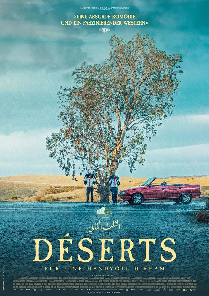 Der Film „Déserts" von Regisseur und Drehbuchautor Faouzi Bensaïdi hatte seine Weltpremiere bei den internationalen Filmfestspielen von Cannes. Ein Teil der Postproduktion hat in Hamburg stattgefunden. Kinostart: 27.06.2024 | MOIN Filmförderung