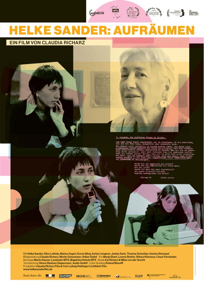 Mit "Helke Sander: Aufräumen" gelang Filmemacherin Claudia Richarz im Jahr 2023/24 ein echter Festivalhit. Kinostart: 22.04.2024 | MOIN Filmförderung